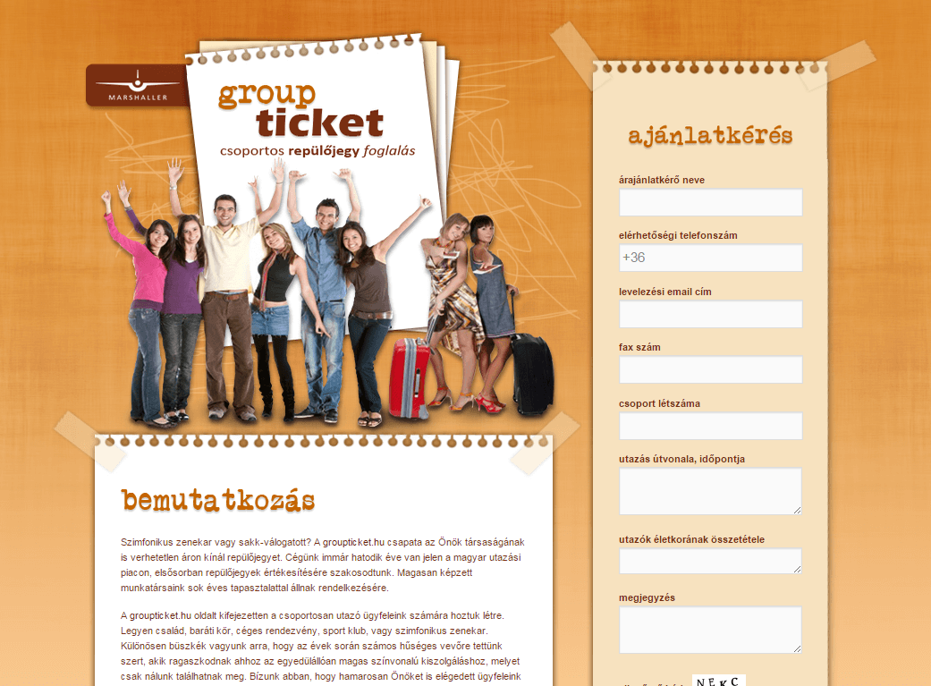 Groupticket.hu - groupticket-landingpage-felso