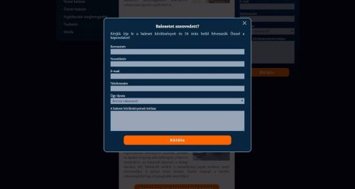 Ikanov hu honlap popup