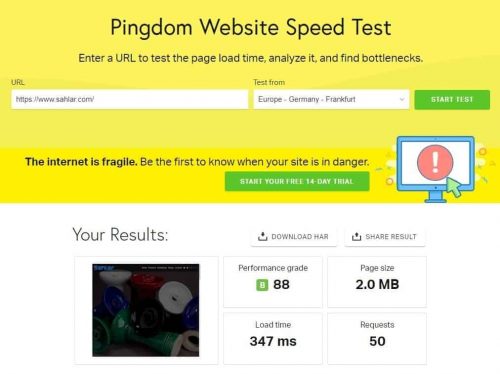 sahlar rotisoft pingdom