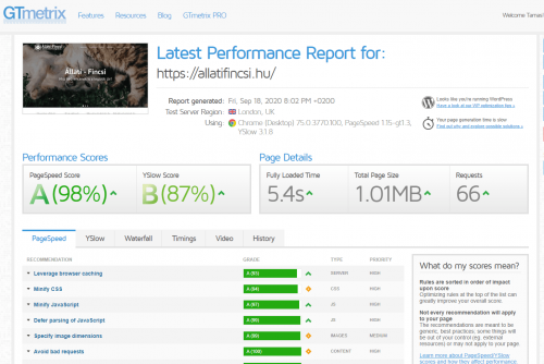 Allatifincsi Rotisoft Sebesseg Gtmetrix