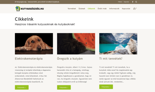 kutyaegeszseg cikkeink