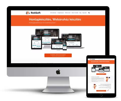 Weboldal és webáruház készítés, keresőoptimalizálás: hatékonyan és eredménnyel - mobil-rotisoft-mockupkep