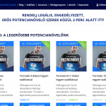 Potencianovelo Szerek Hu Termekek Oldalban
