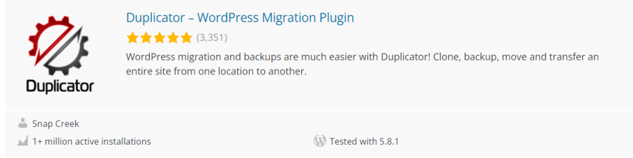 wordpress duplicator backup rotisoft
