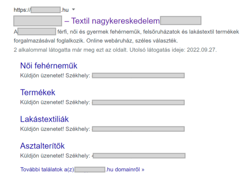 seo meta hiba google